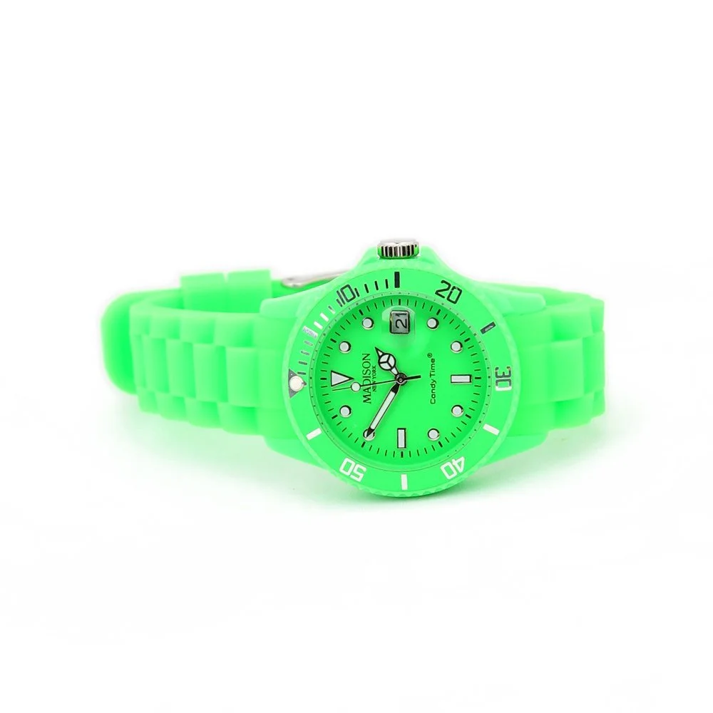 Мужские часы Madison U4503-49, зеленый/зеленый, лента, фото №2 Мужские часы Madison U4503-49, зеленый/зеленый, лента, фото №2