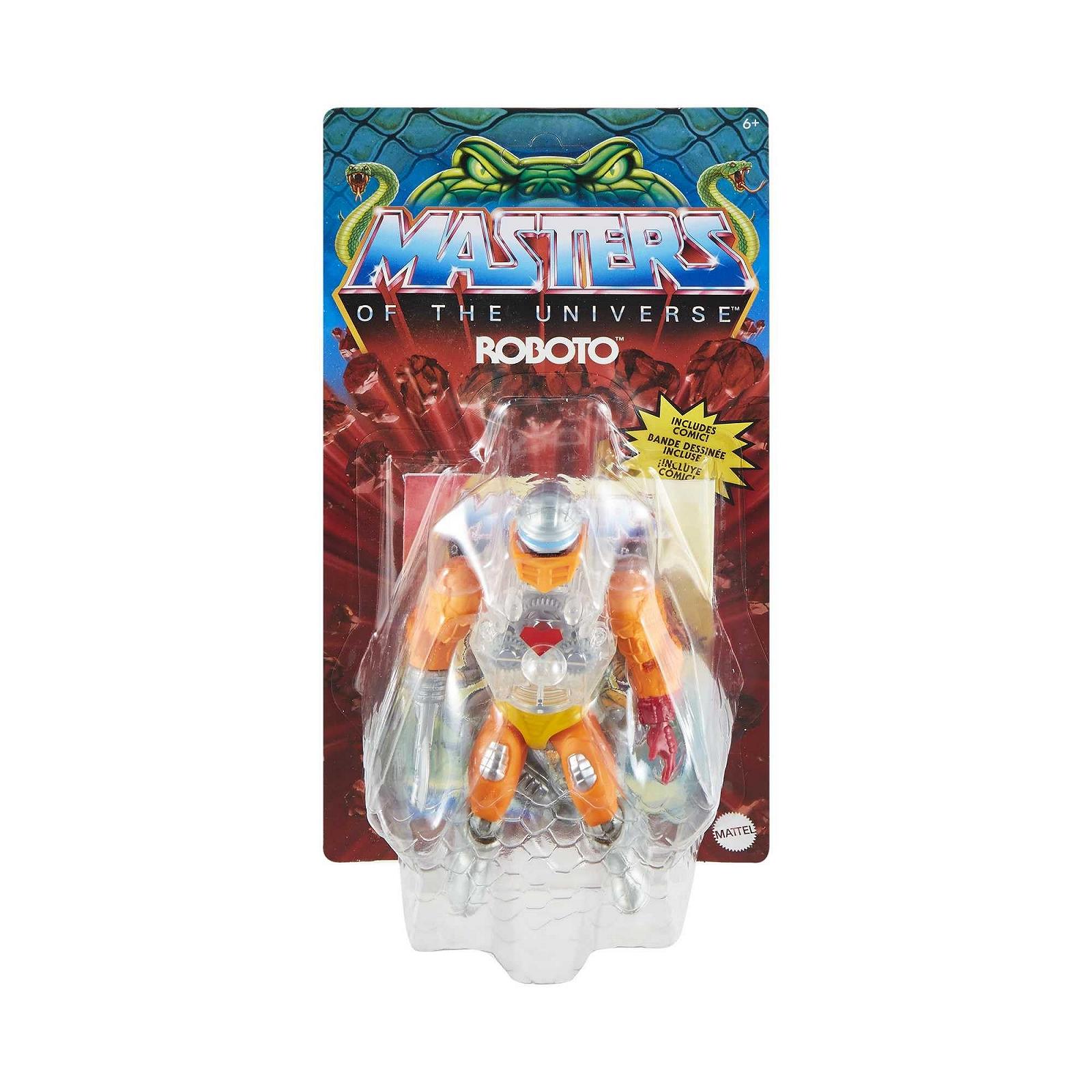 Фигурки Masters of the Universe Origins He-Man, Skeletor и другие, в стиле ретро, мини-комикс, фото №6