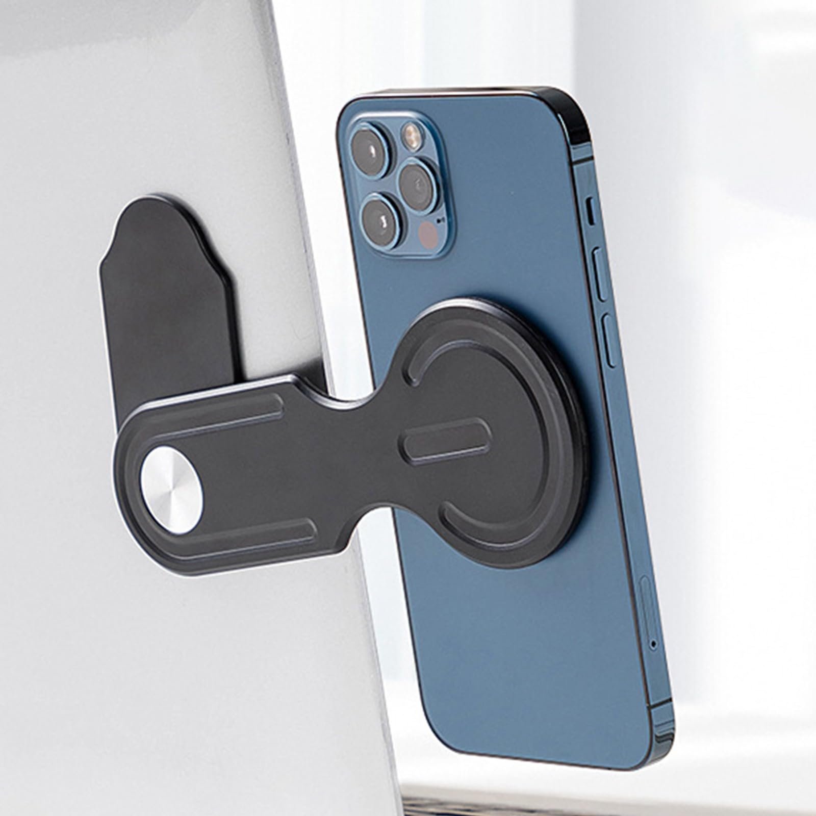 Клипса для компьютерных мониторов Боковое крепление для серий 16 15 14 Регулируемая подставка для ноутбука Магнитный держатель для телефона Складной, фото №8