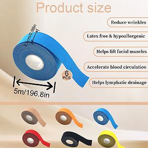 Лента для подтяжки лица ZITUZY, 6 шт, против морщин цена на synthetic.ua - Фото 1 Лента для подтяжки лица ZITUZY, 6 шт, против морщин synthetic.ua - Фото 1