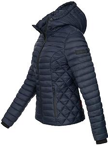 Женская стеганая переходная куртка с капюшоном MARIKOO B600 synthetic.ua - Фото 1