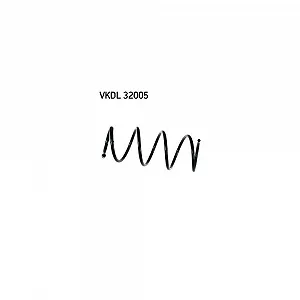 Пружина підвіски SKF VKDL 32005 для NISSAN, передня вісь - Фото 1