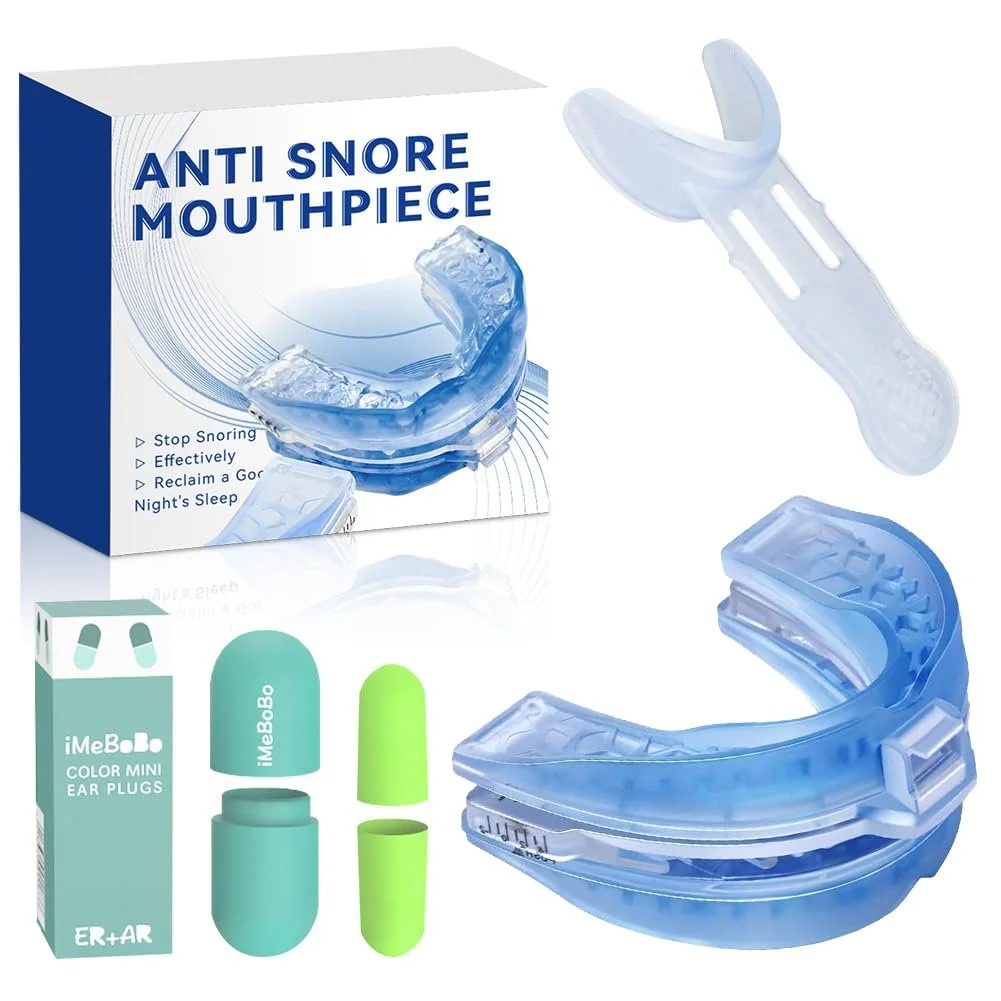 Капа від хропіння з берушами,Pro для чоловіків та жінок, фото №1