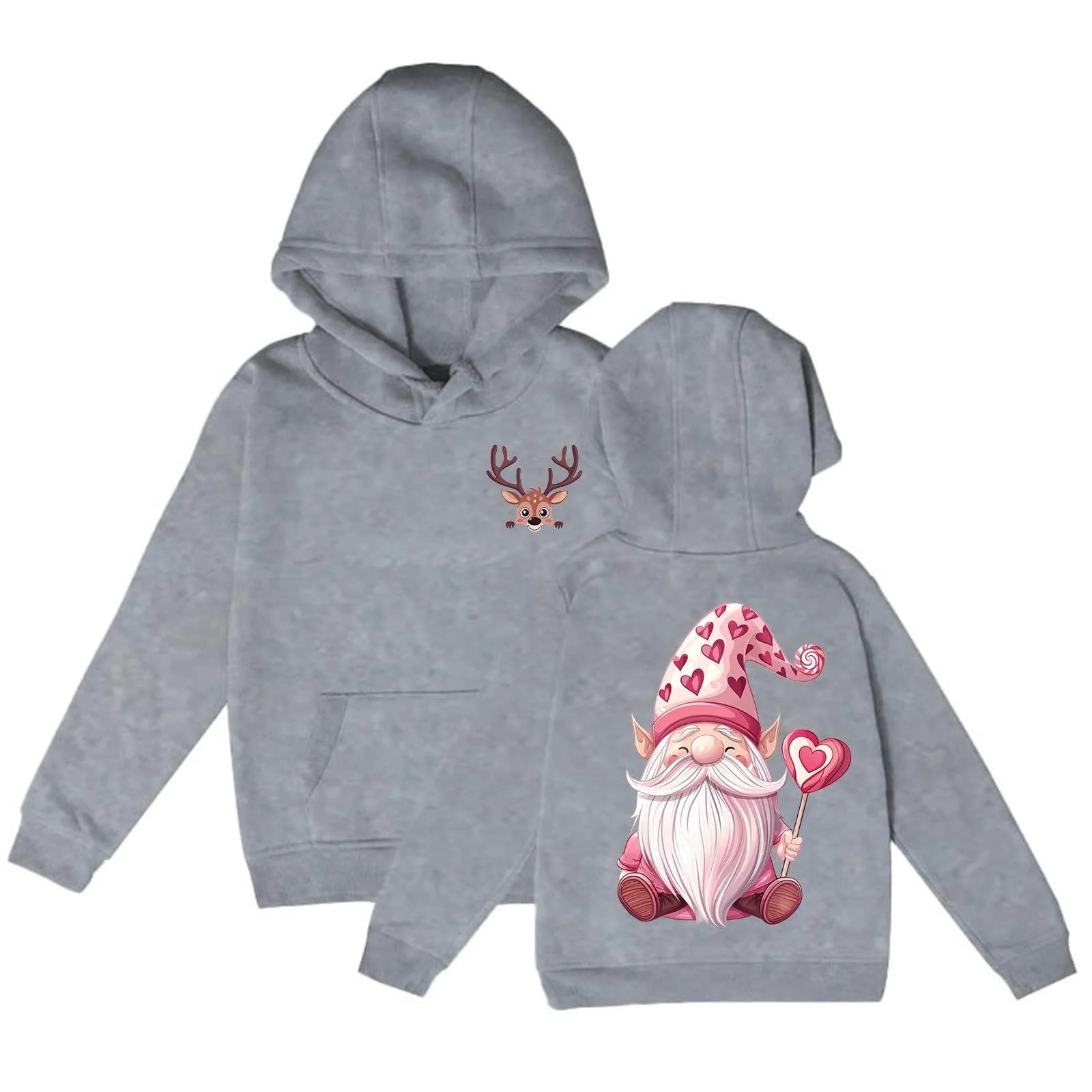 Худі Різдвяний та дівчаток, з довгими рукавами, фото №1