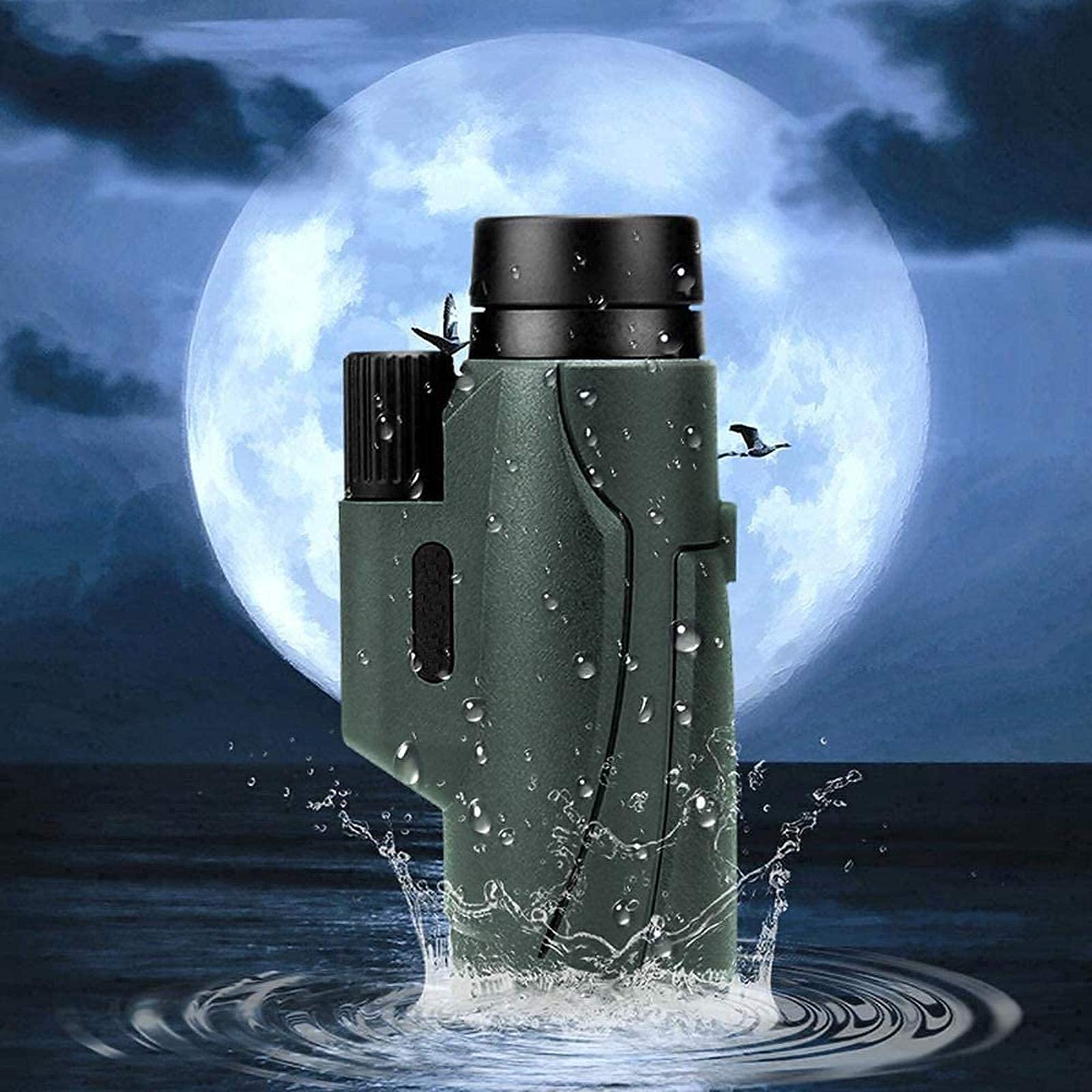 Монокуляр JYCCH Portable з водонепроникним об'єктивом Bak4 IPX7 для дорослих дітей 12x50, фото №4