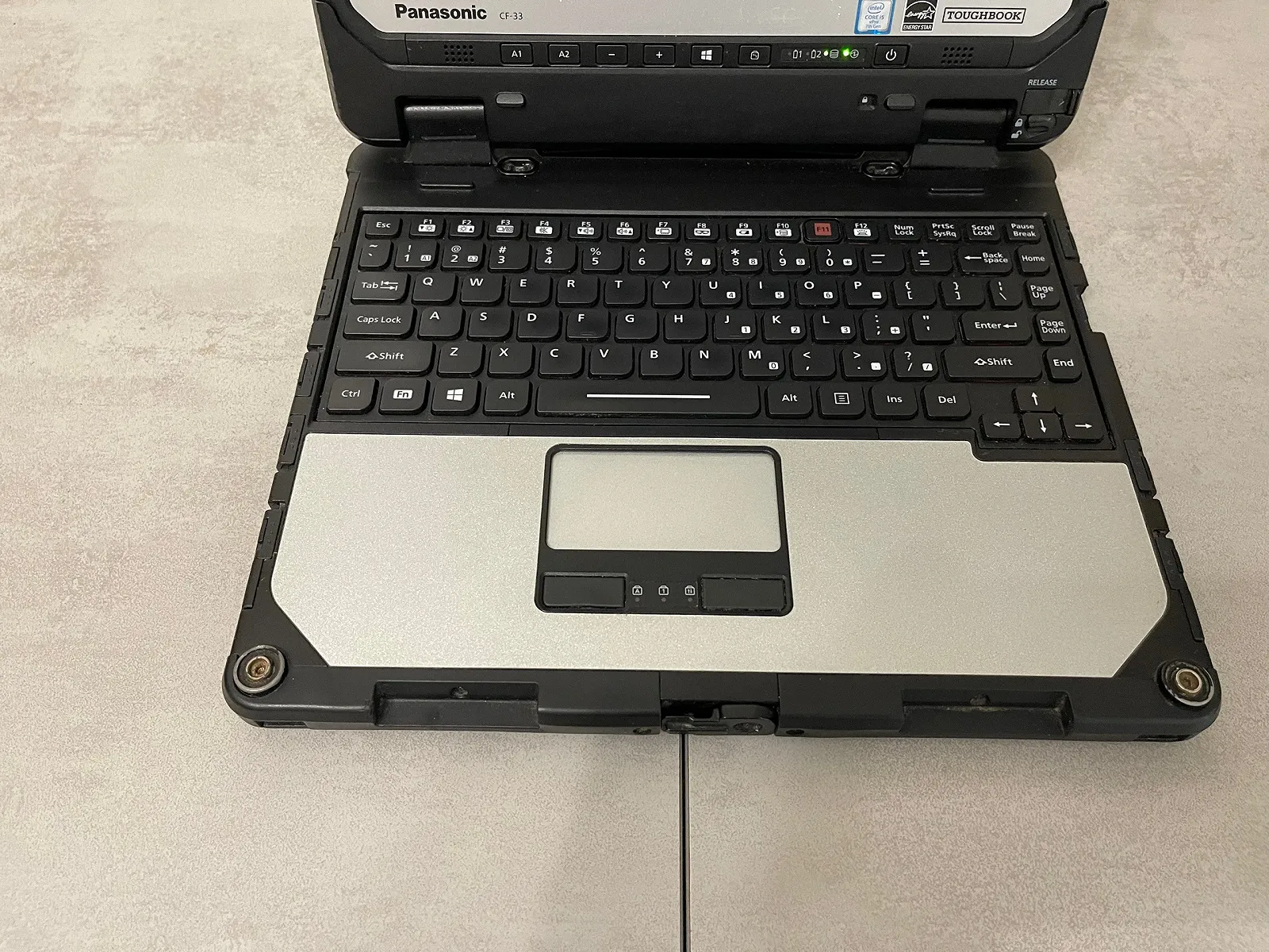 Захищений ноутбук-планшет Panasonic Toughbook CF-33, 12", i5-7300U, 8GB, 128GB, 4G LTE, фото №4