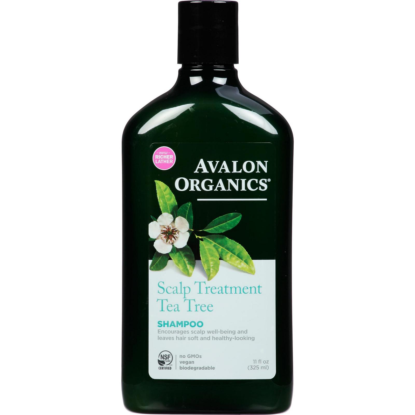 Шампунь Avalon Organics Tea Tree 325 мл (Догляд за шкірою голови), фото №1