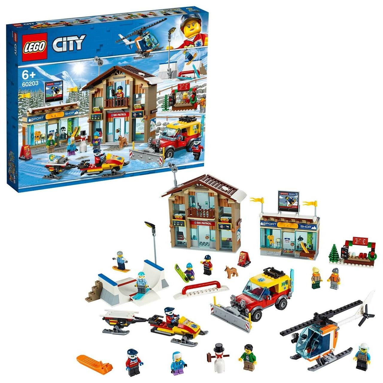 Конструктор LEGO City Горнолыжный курорт 60203, фото №1