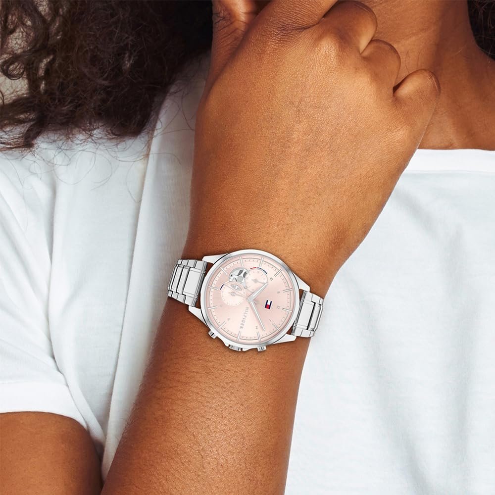 Жіночий Кварцовий Годинник Tommy Hilfiger Multi Dial, Ремінець з Нержавіючої Сталі, фото №4