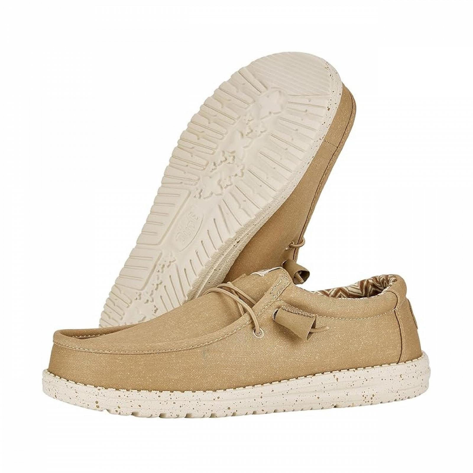 Чоловічі сліпони Heydude Wally Canvas - Moccasin Style, фото №4