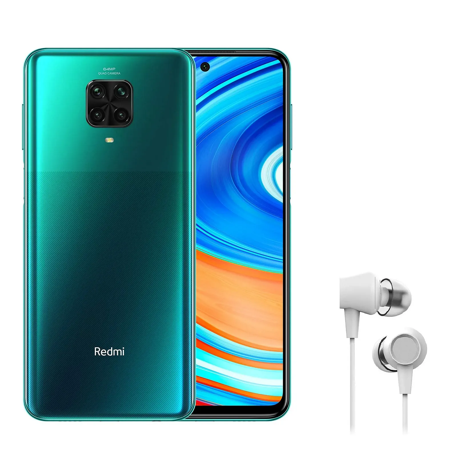 Смартфон Xiaomi Redmi Note 9 Pro 6/64 ГБ Tropical Green, фото №1