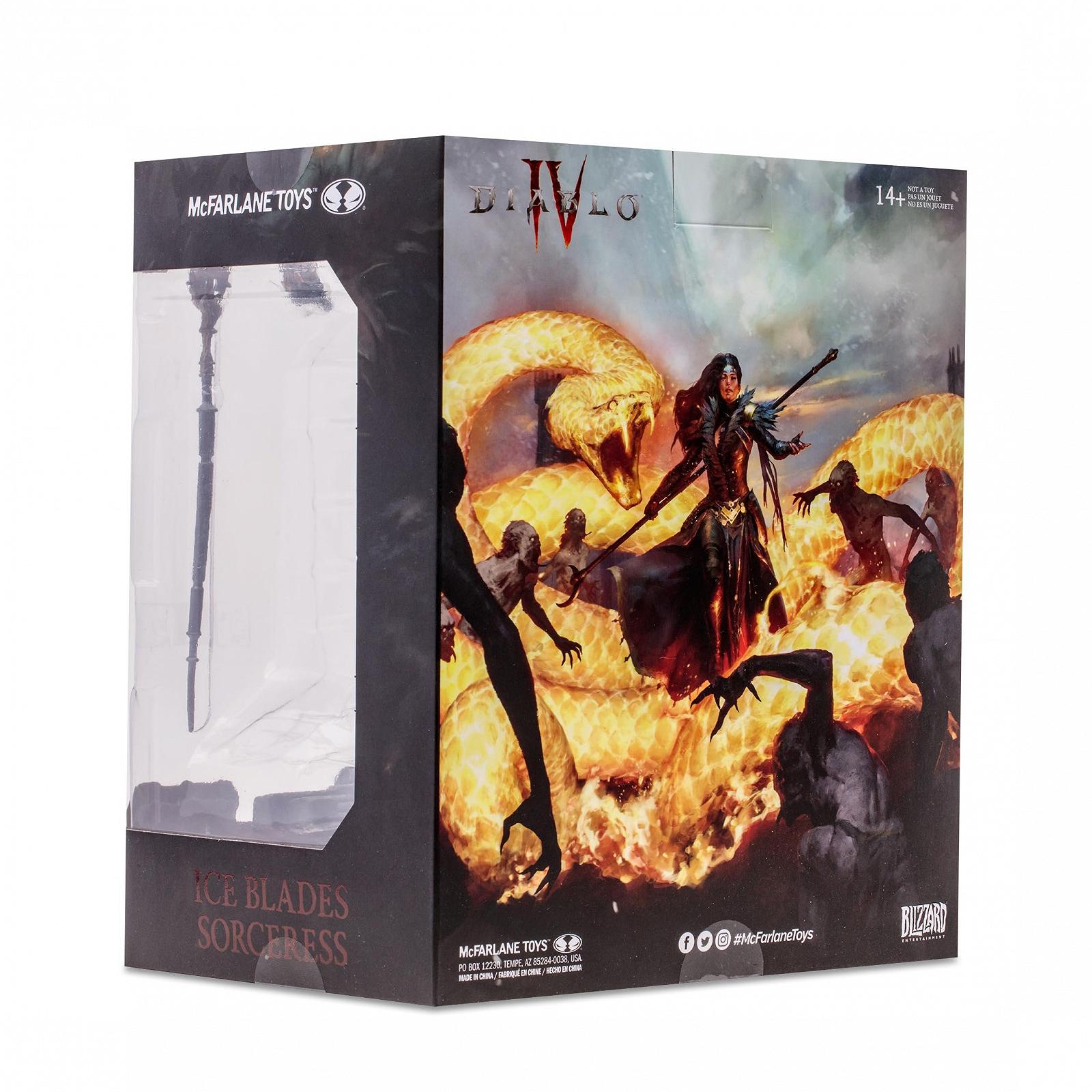 Фігурка Bizak Diablo IV Collection Epic Sorceress 15 см з аксесуарами, фото №3