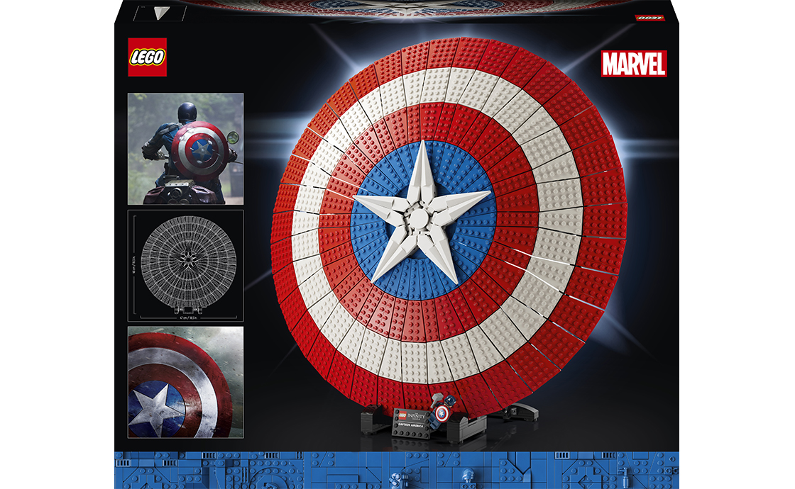 Детский конструктор LEGO Super Heroes Marvel Щит Капитана Америки (76262), фото №3