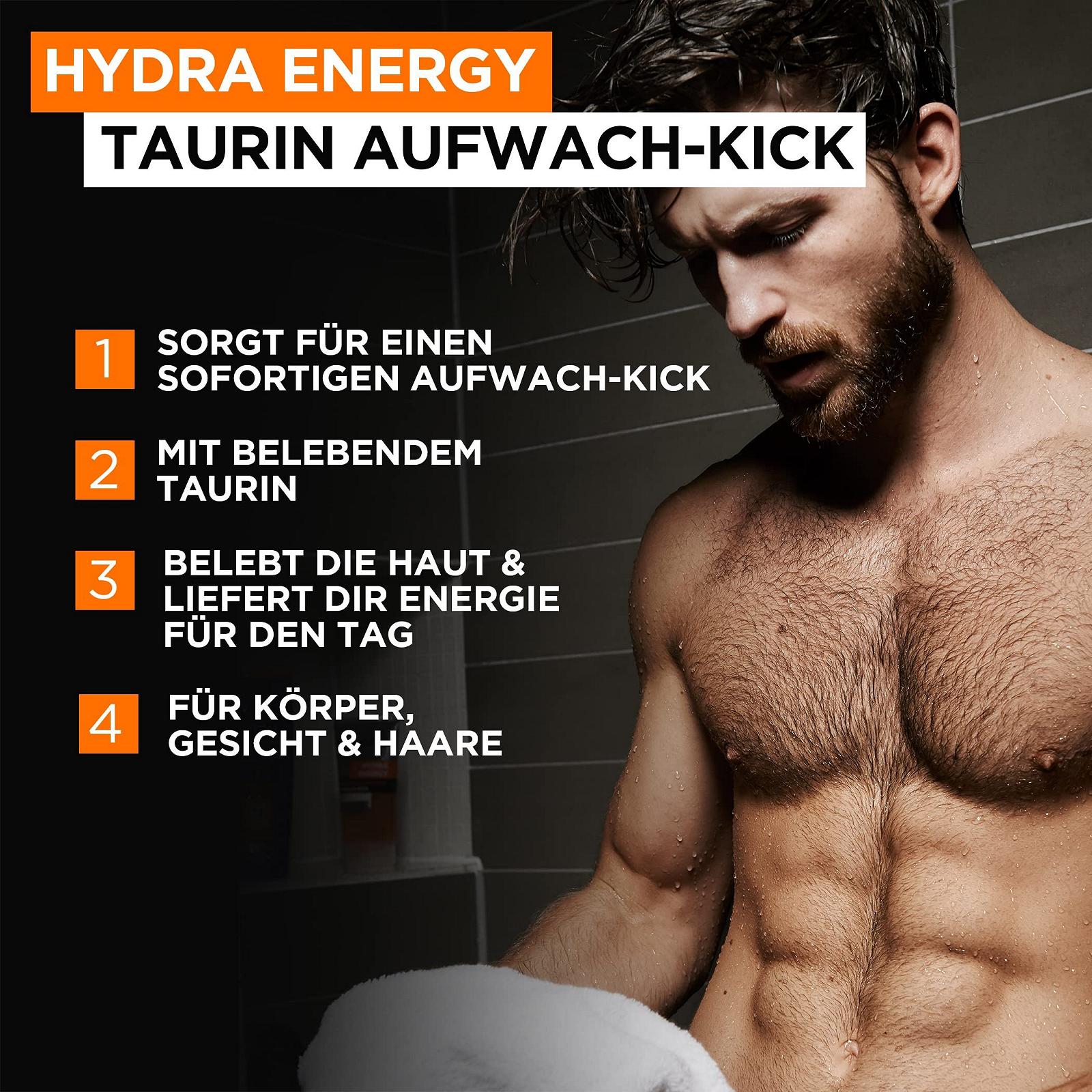 Набор L'Oréal Men Expert Hydra Energy Гель для душа 1 л и Крем Mixa Urea, фото №1