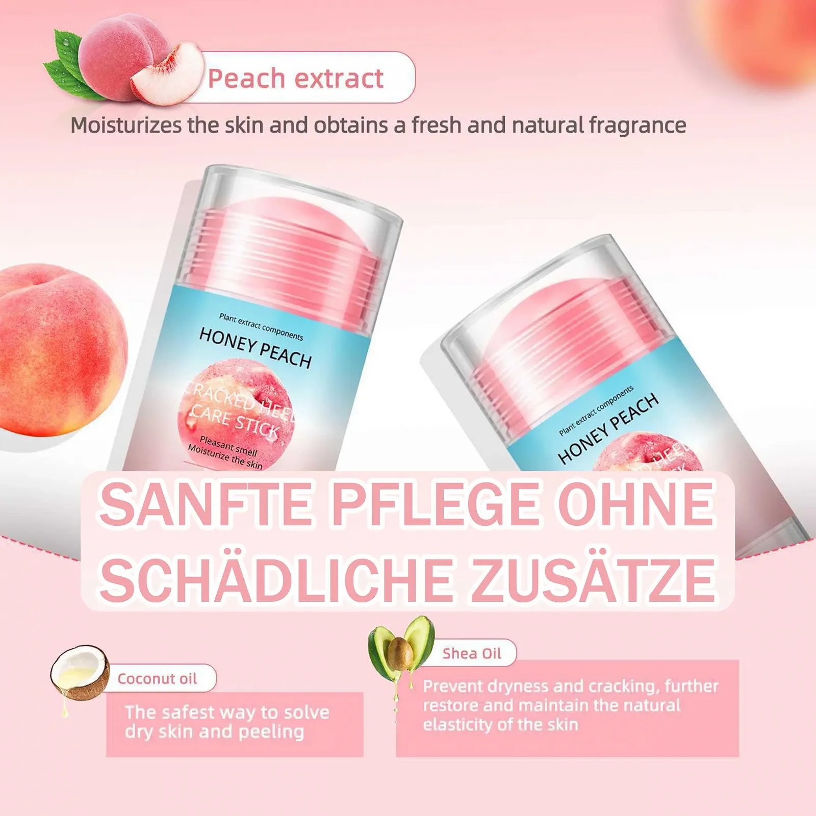 Крем для ног Beauty Peach Urea Cream 60% для потрескавшихся пяток и сухой кожи, фото №7