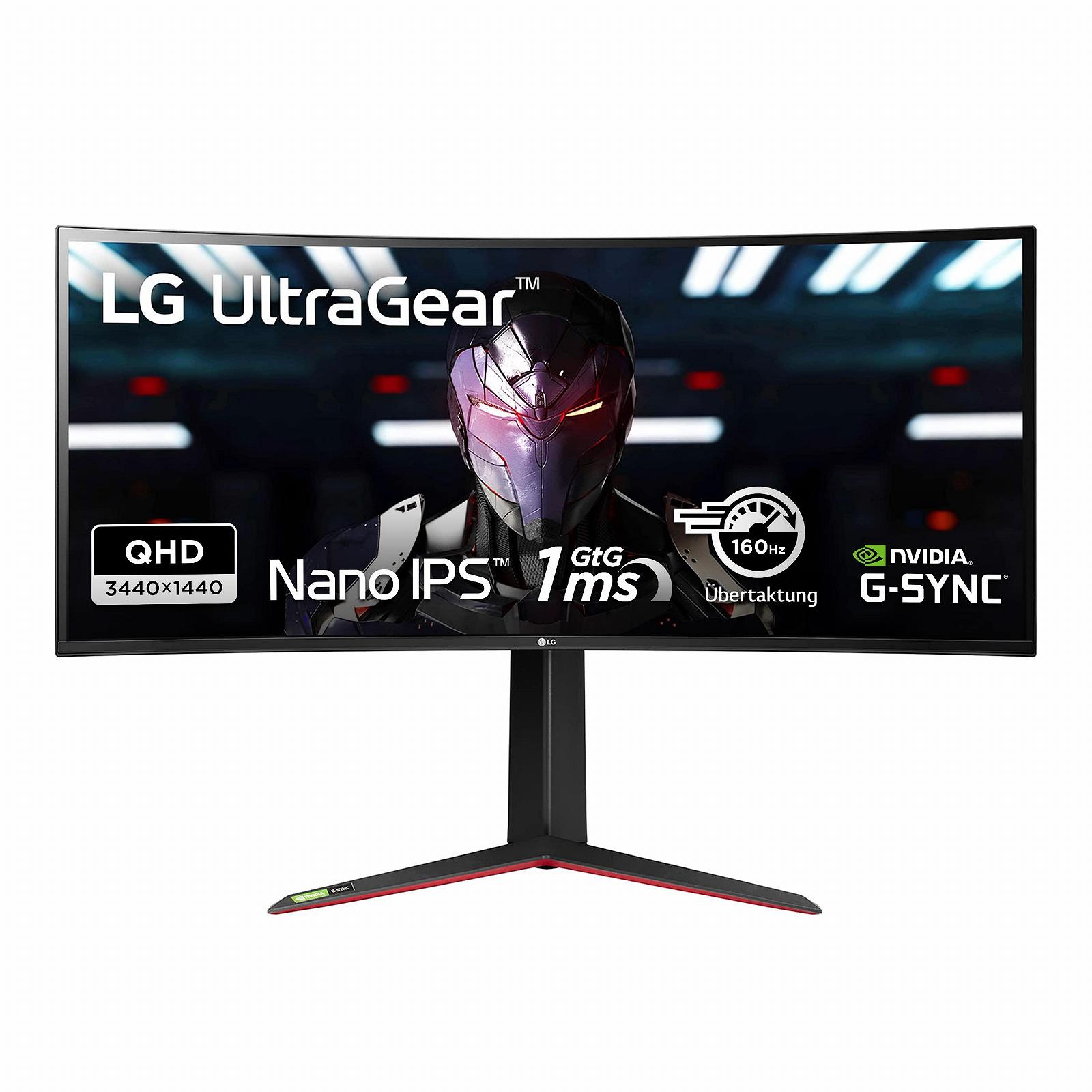 Монітор LG UltraGear 34GN850P 86.7 см IPS 144 Гц 1ms GtG G-Sync Free-Sync HDR HDMI Display Port USB Чорний, фото №1