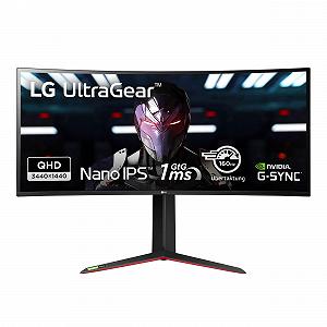 Монітор LG UltraGear 34GN850P 86.7 см IPS 144 Гц 1ms GtG G-Sync Free-Sync HDR HDMI Display Port USB Чорний - Фото 1
