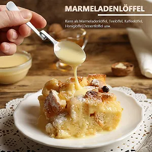 Ложка з нержавіючої сталі з вигнутою ручкою, довга synthetic.ua - Фото 1