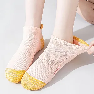 Носки спортивные KEYRI, 6 пар, для женщин и мужчин, короткие, дышащие, для бега, йоги, хайкинга, унисекс synthetic.ua - Фото 1