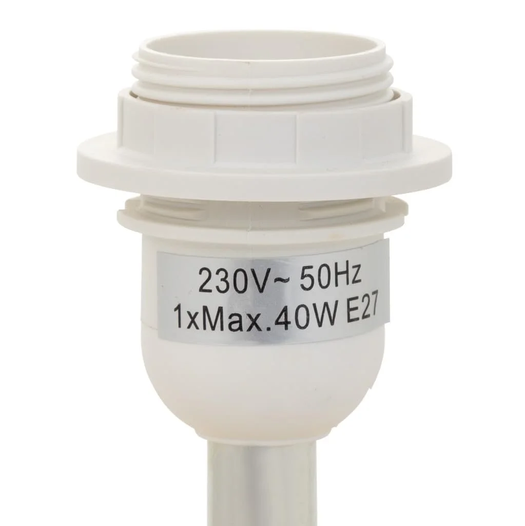 Настільна лампа WANDERLUST DECO з полірезину біла, фото №7