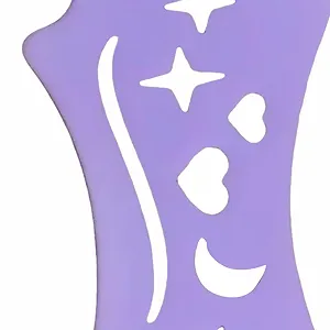 Трафарет для підводки MagiDeal Багатофункціональний Фіолетовий ціна на synthetic.ua - Фото 1 Трафарет для підводки MagiDeal Багатофункціональний Фіолетовий synthetic.ua - Фото 1