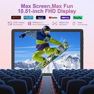 Планшет 10,51" Full HD C idea P1300 (4+4)/128Gb 8 ядер Android 14 6000 mAh Серый synthetic.ua - Фото 1