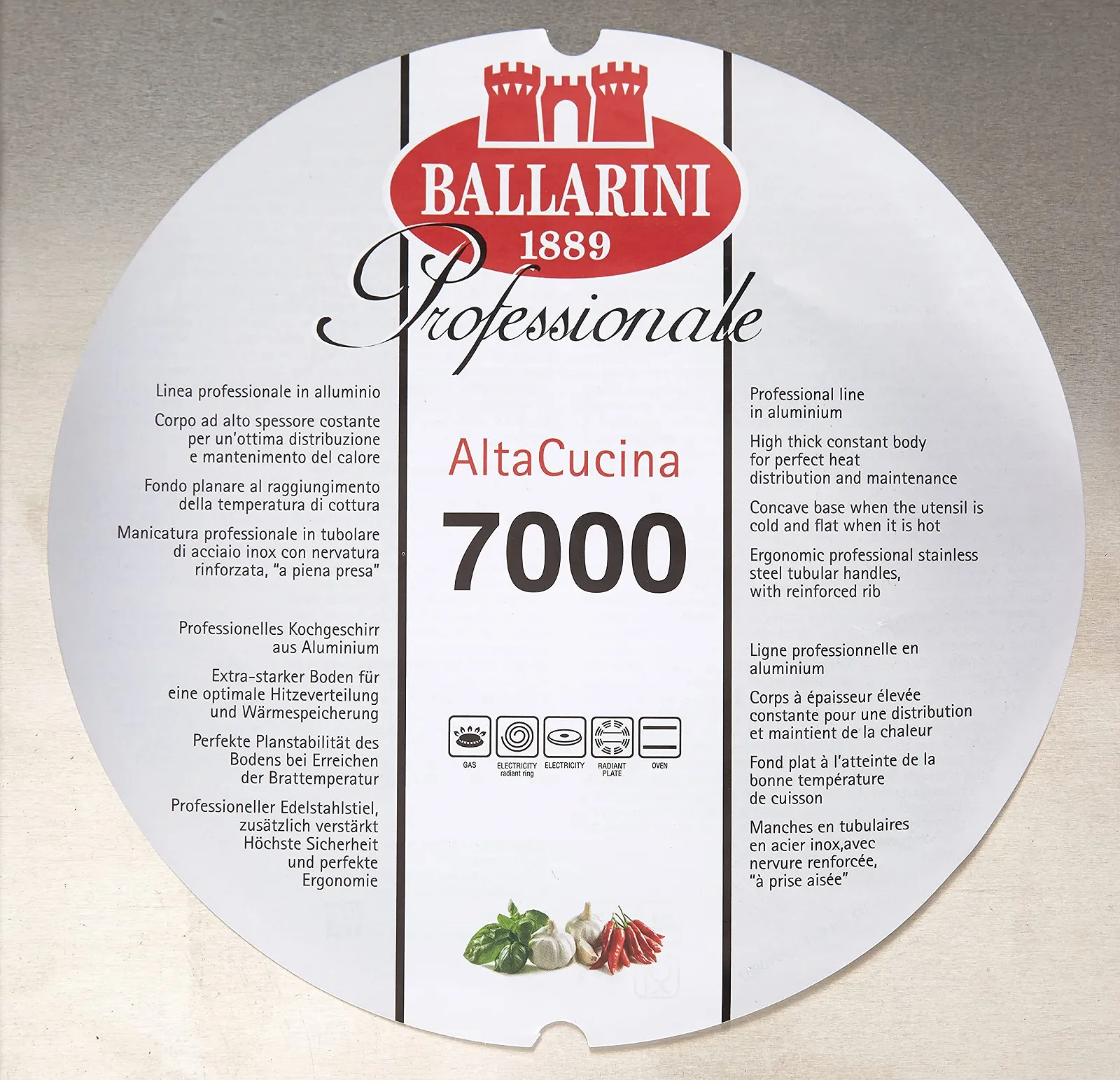 Форма для запікання Ballarini 7044.30 Прямокутна Алюмінієва 30 х 23 см, фото №3