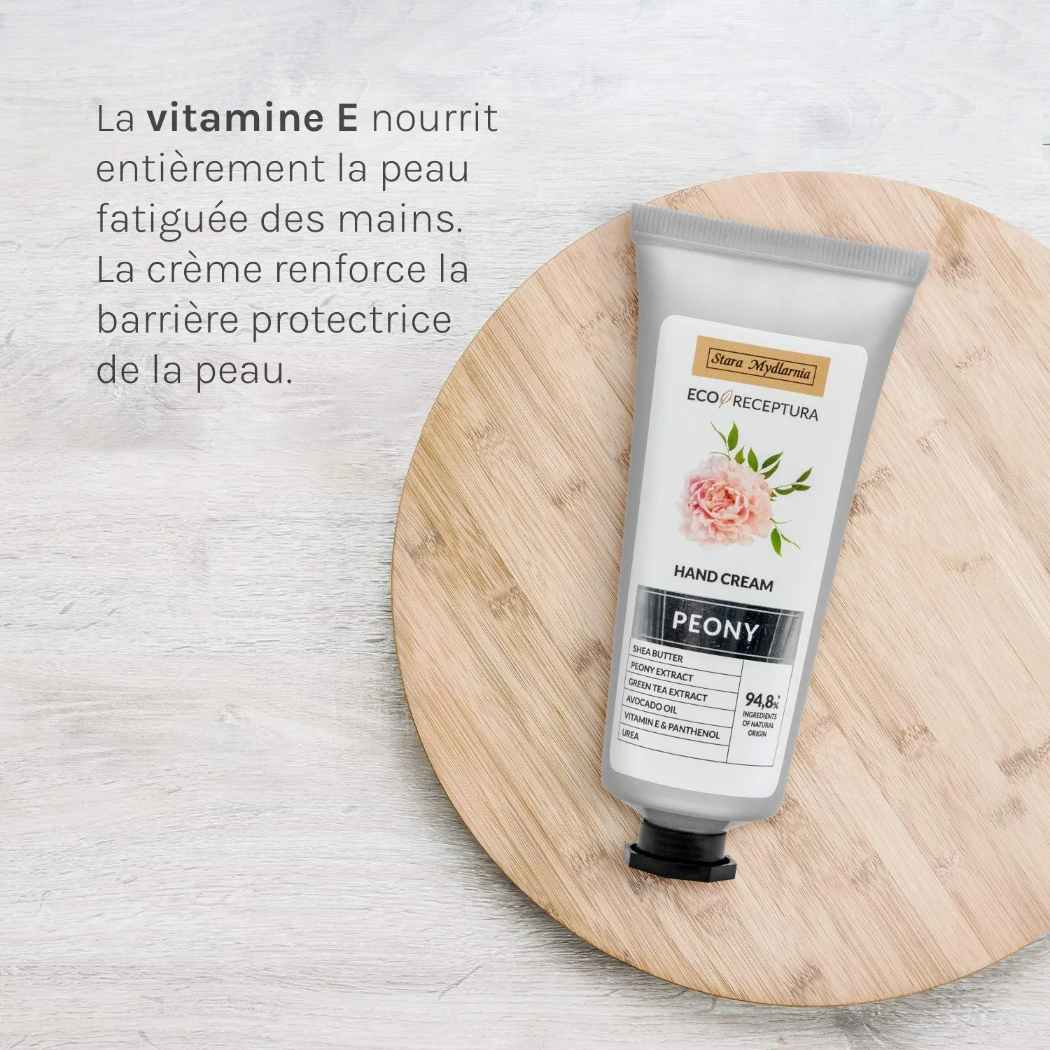 Крем для рук Stara Mydlarnia Regenerujący i Odżywczy з вітаміном 75 мл Натуральний, фото №4 Крем для рук Stara Mydlarnia Regenerujący i Odżywczy з вітаміном 75 мл Натуральний, фото №4