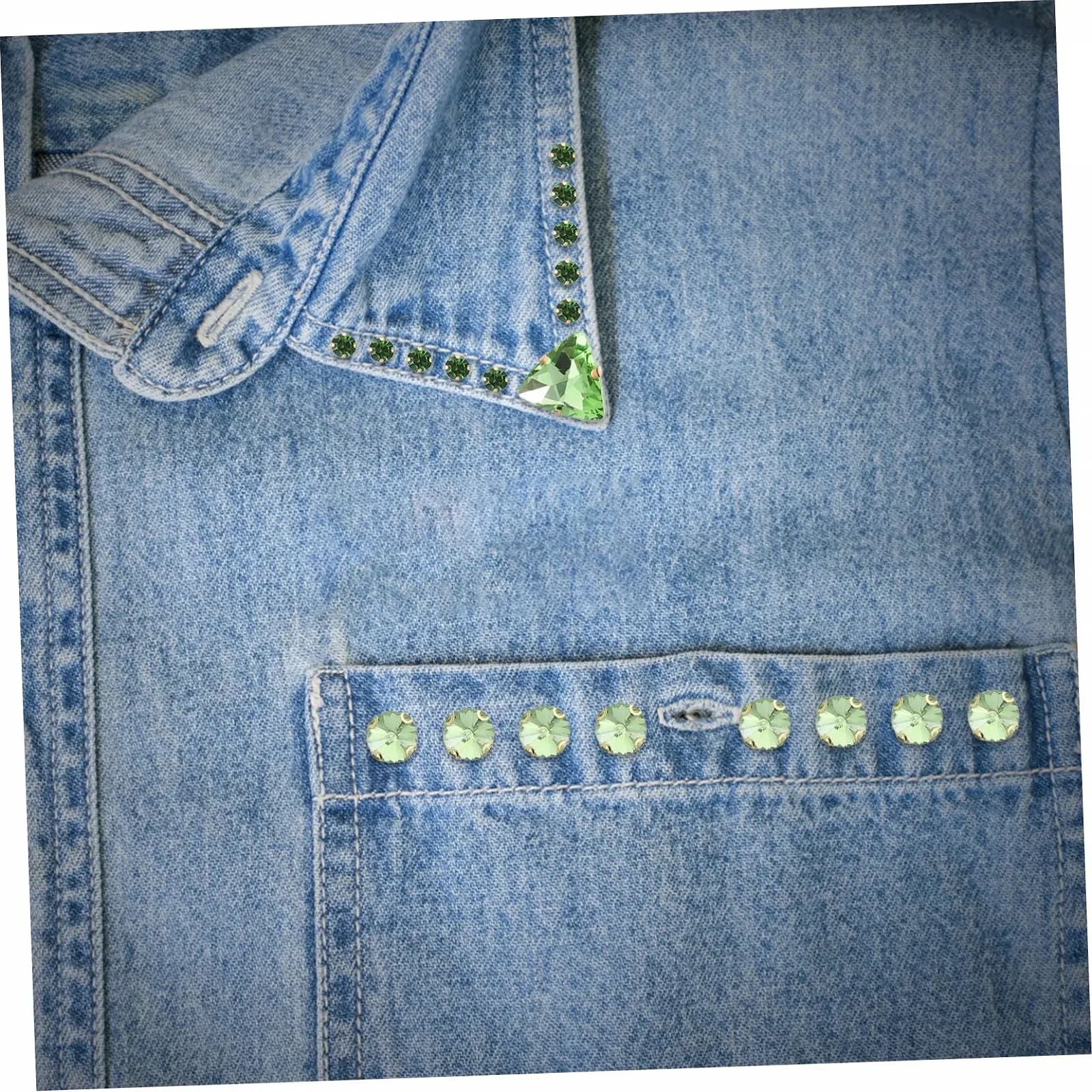 Набор украшений со стразами 130 шт Стеклянные стразы для шитья Камера Аксессуары DIY Материалы Стразы для украшения Сумки Одежда Обувь, фото №2