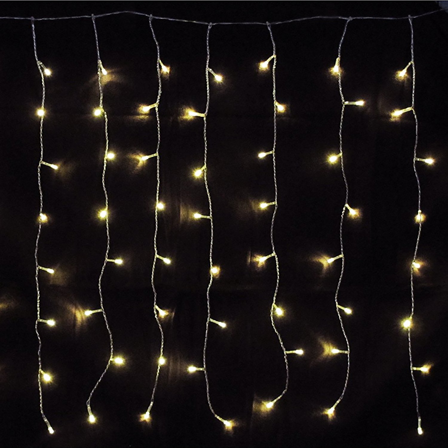 Гірлянда 160 LED, для зовнішнього та внутрішнього використання, теплий білий, фото №1
