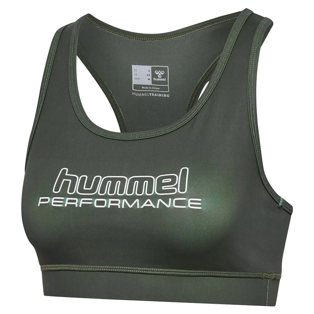 Спортивний бюстгальтер hummel зелений, фото №3