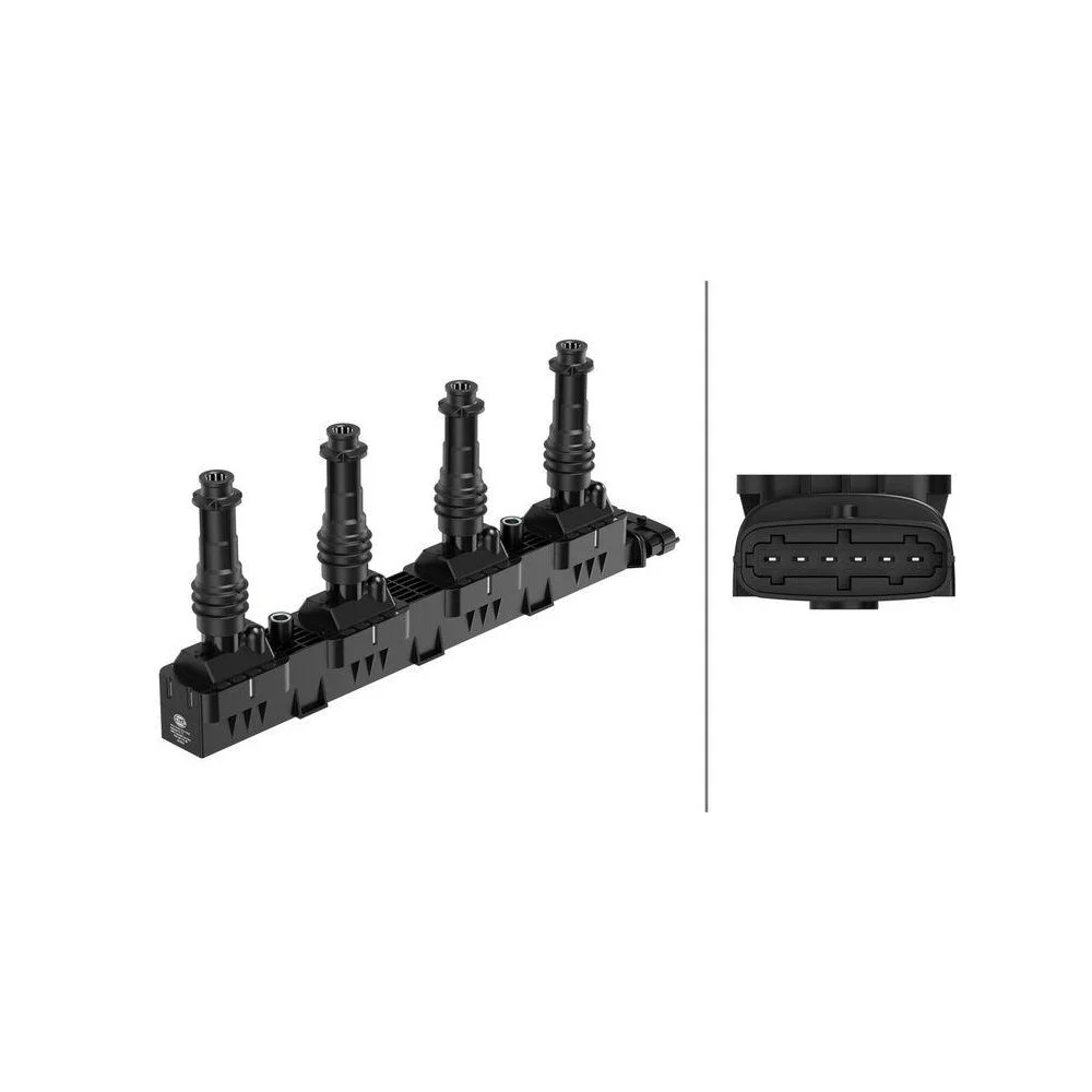 Катушка зажигания HELLA 5DA 193 175-861 для OPEL VAUXHALL, фото №1