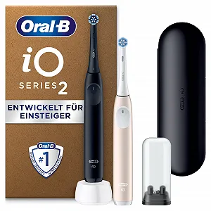 Електрична зубна щітка Oral-B iO Series 2 3 режими Night Black/Calm Pink - Фото 1