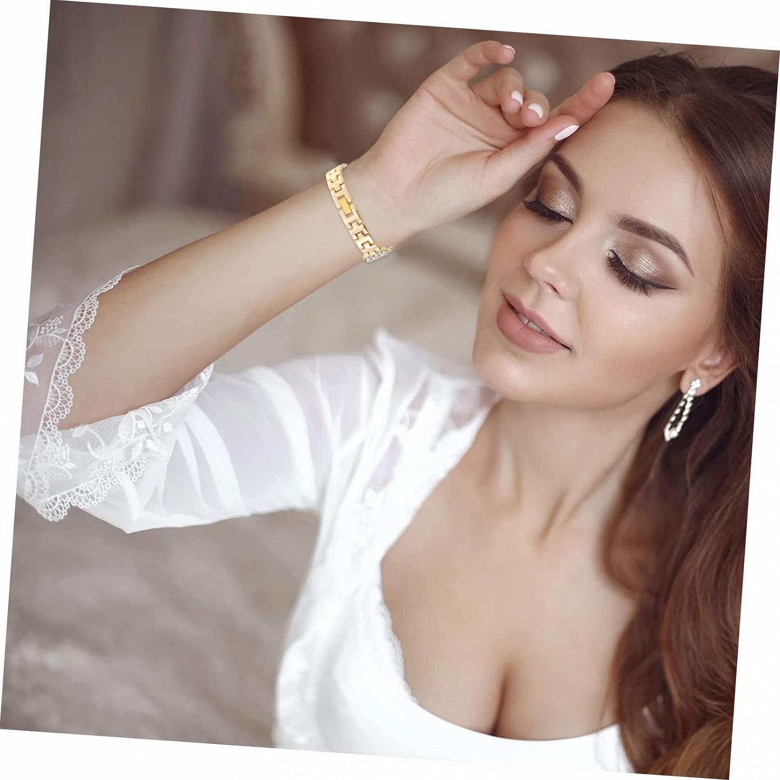 Годинник OATIPHO Золотистий Жіночий, фото №9