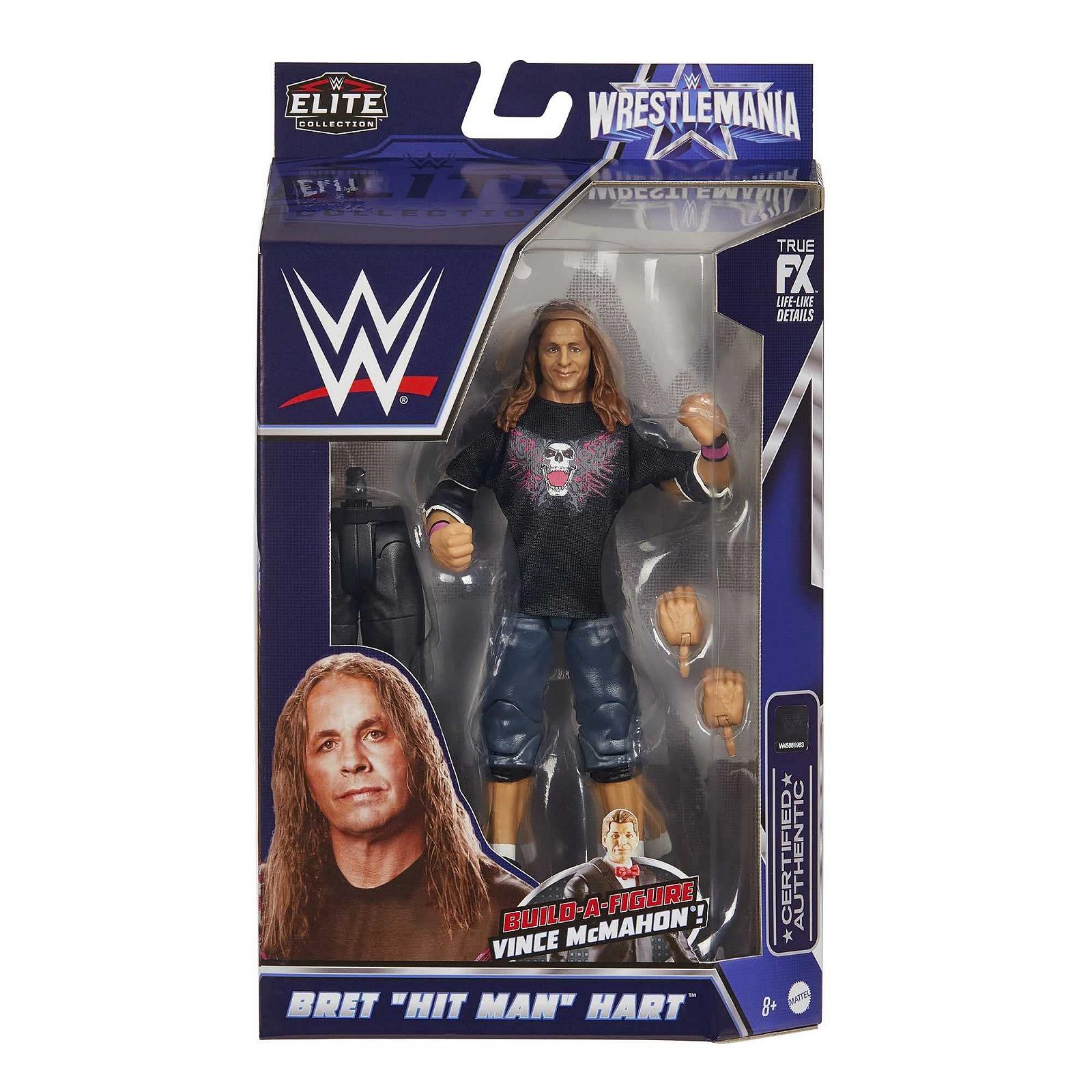 Фигурка Mattel WWE WrestleMania HDD86 "Хит Мэн" Винс Макмэн (Примерно 15 см) с Входной Футболкой, фото №6