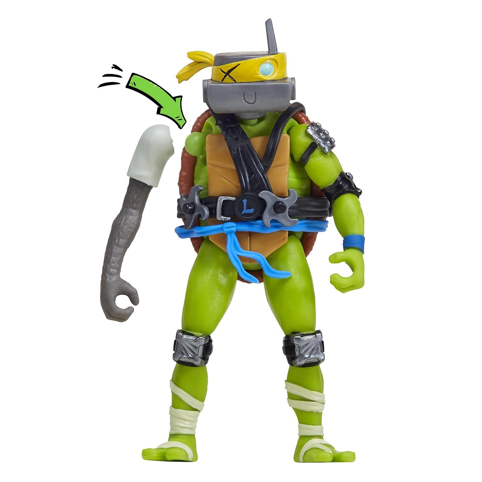 Фігурка Леонардо Playmates Toys Tales of Teenage Mutant Ninja Turtles: Mutations Mix & Match, фото №2