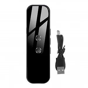 Пристрій для перекладу голосу flexman, алюмінієвий сплав, багатомовний, інтелектуальний голос, двосторонній - Фото 1