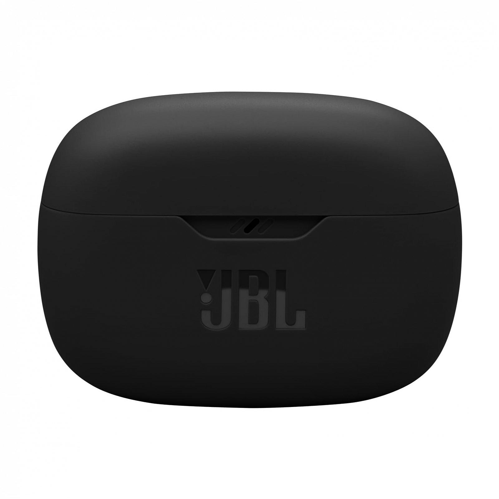 Бездротові навушники-вкладиші JBL Wave Beam 2 Bluetooth з шумозаглушенням, 40 годин відтворення, JBL Pure Bass Sound, технологія Smart Ambient і багатоточкове з'єднання, чорний, фото №4