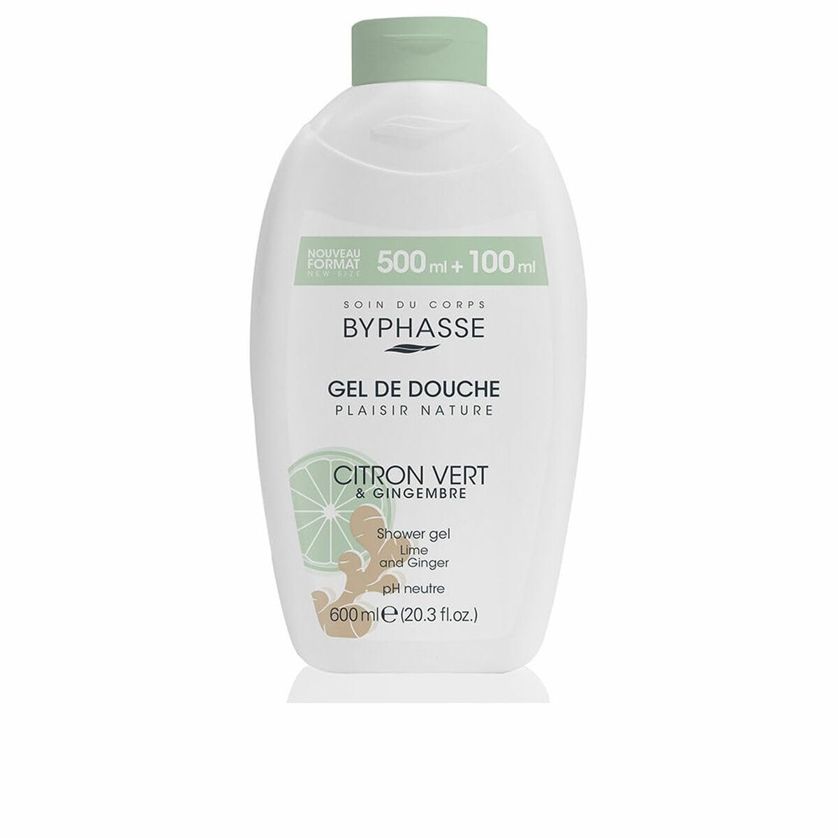 Гель для душу Byphasse Ginger 600 мл, фото №1 Гель для душу Byphasse Ginger 600 мл, фото №1
