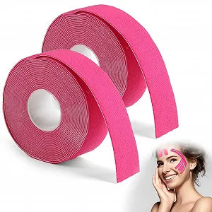 Стрічка для обличчя, 2 шт, Анти-зморшкові пластирі, 2,5 см x 5 м, Ліфтинг стрічки - Фото 1