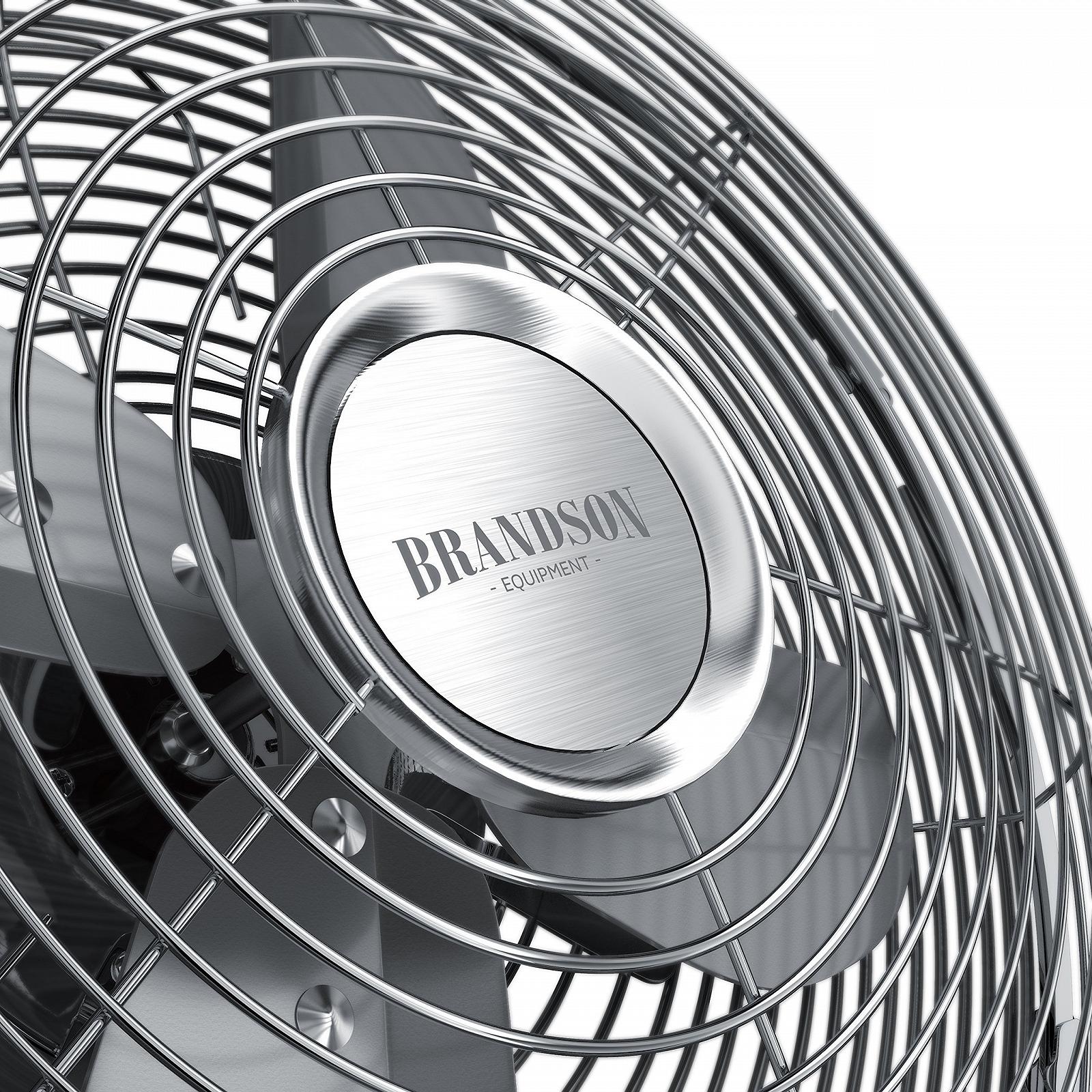 Вентилятор Настольный Brandson Retro Model 2020 Silverline, фото №5
