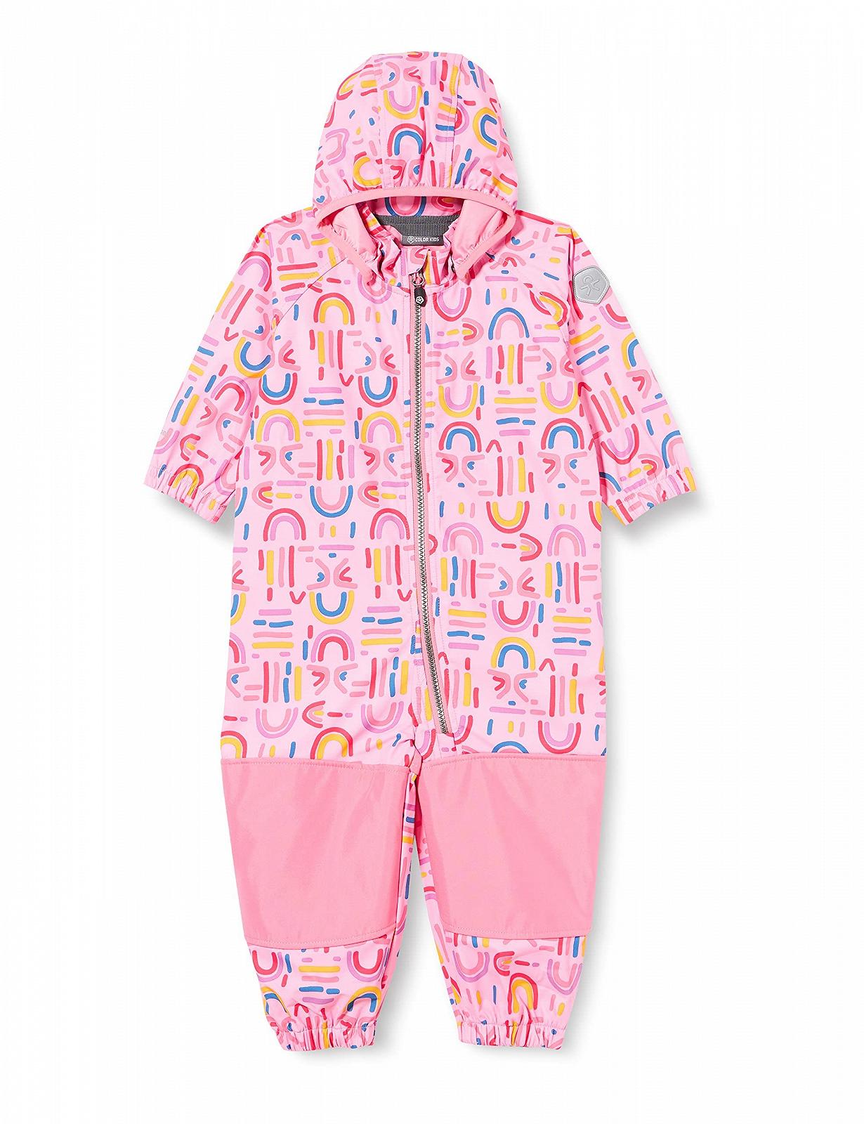 Дитячий комбінезон Softshell Color Kids з принтом Куртка Shell для дівчаток, фото №1