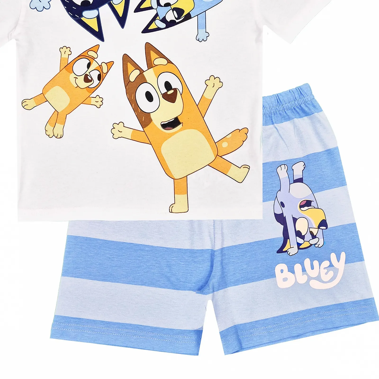 Коротка піжама Bluey для хлопчиків, фото №4