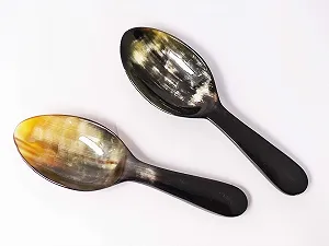 Десертна ложка Wala Horn Коротка - Фото 1