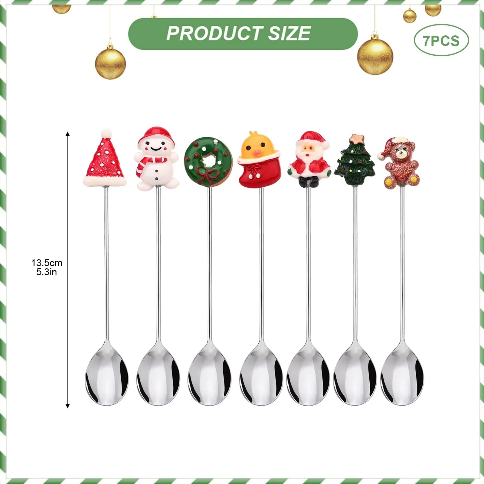 Ложка Кофейная, 7 шт, фото №2