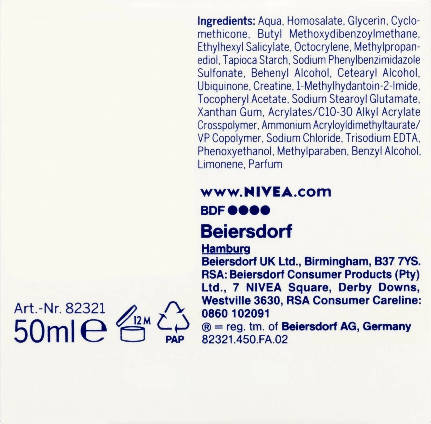 Денний крем NIVEA Q10 Plus Anti-Wrinkle Age Spot SPF 30 50 мл, фото №6 Денний крем NIVEA Q10 Plus Anti-Wrinkle Age Spot SPF 30 50 мл, фото №6