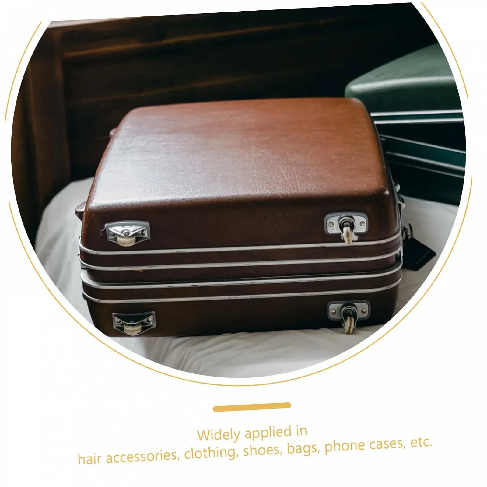 Краплі смоли у формі водоспаду EXCEART, набори 2 шт. Матеріали для рукоділля, стрази з смоли у формі павича, фото №7