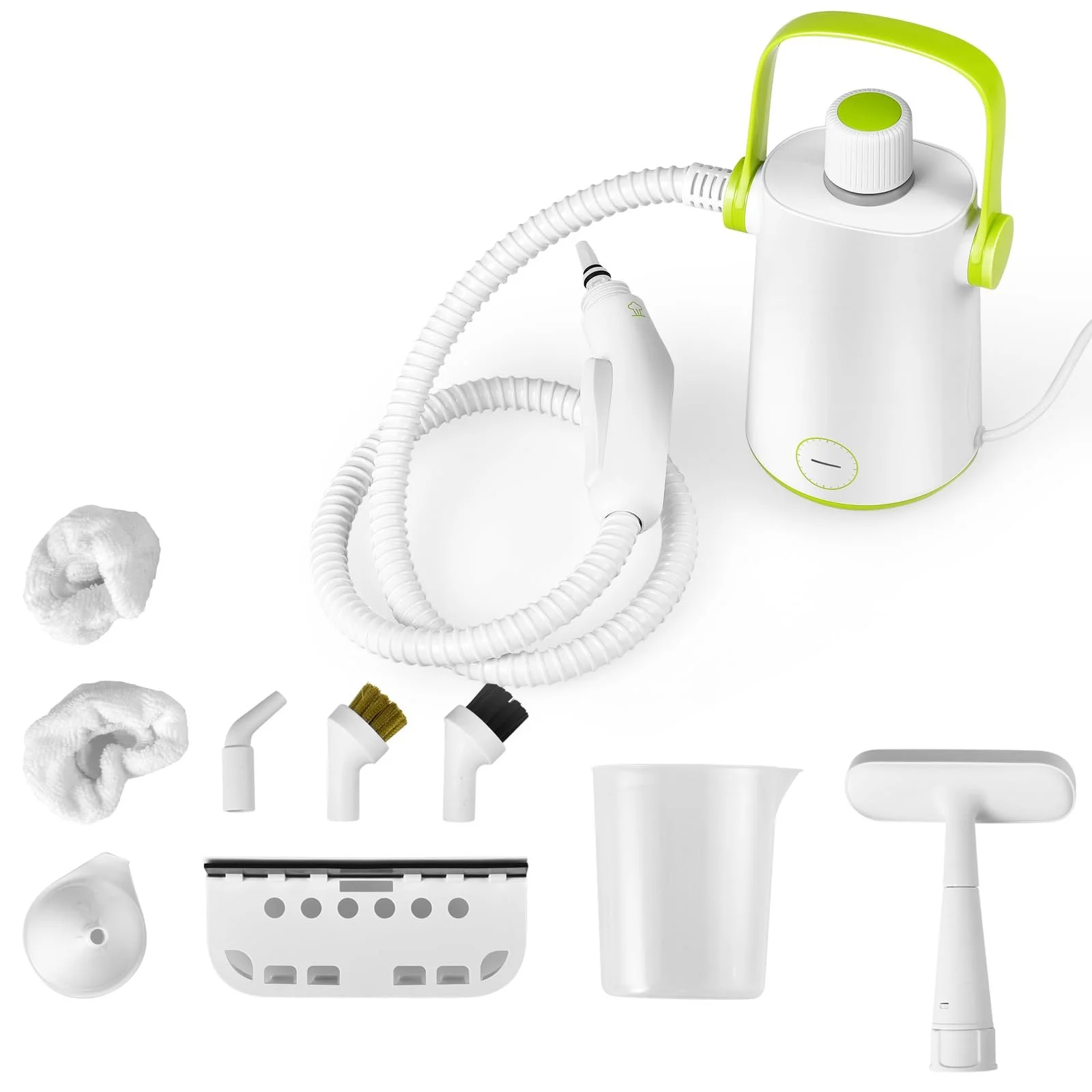 Пароочисник ручний SOARS 1000 W 300 ml 3 Bar Green, фото №1 Пароочисник ручний SOARS 1000 W 300 ml 3 Bar Green, фото №1