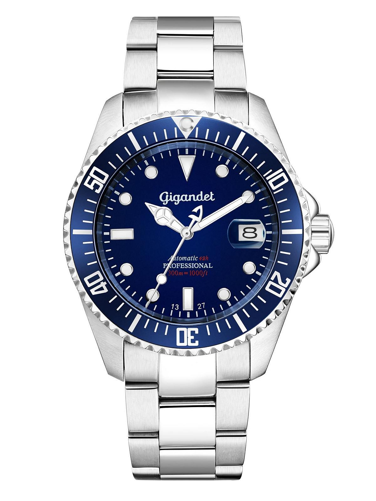 Годинник Gigandet Sea Ground G2-009 Чоловічий Автоматичний Аналоговий Синій, фото №1