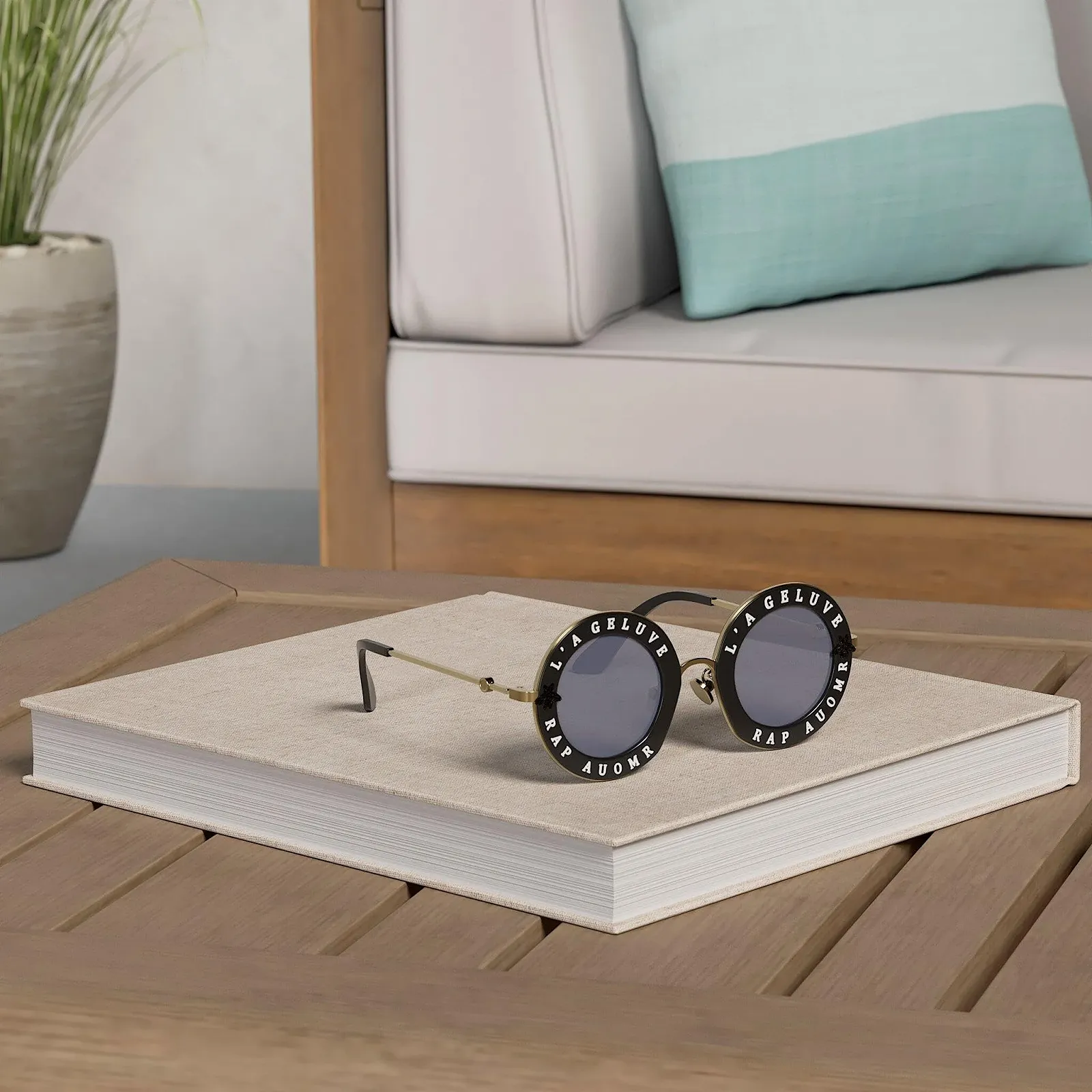 Круглые солнцезащитные очки, фото №2